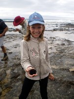Ruby learns about sea urchins