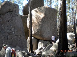 Granite tors on Mt Dromedary