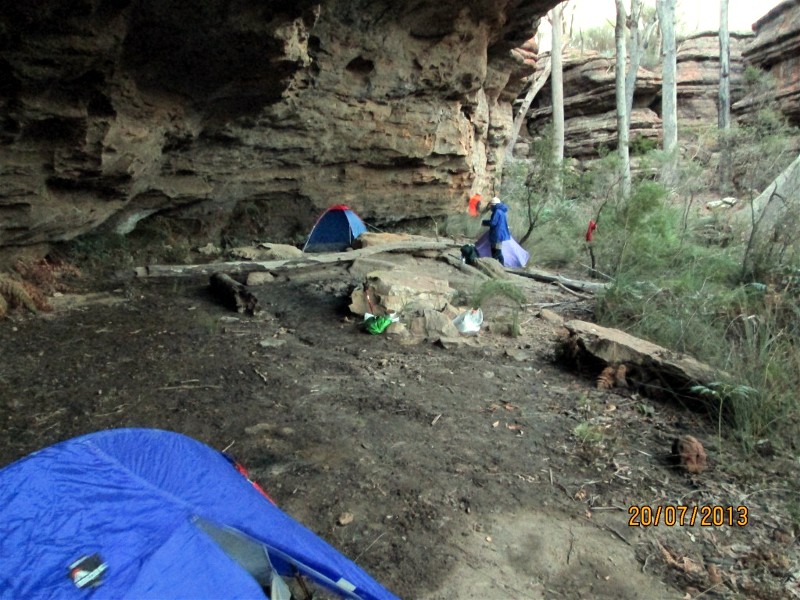 Camping cave
